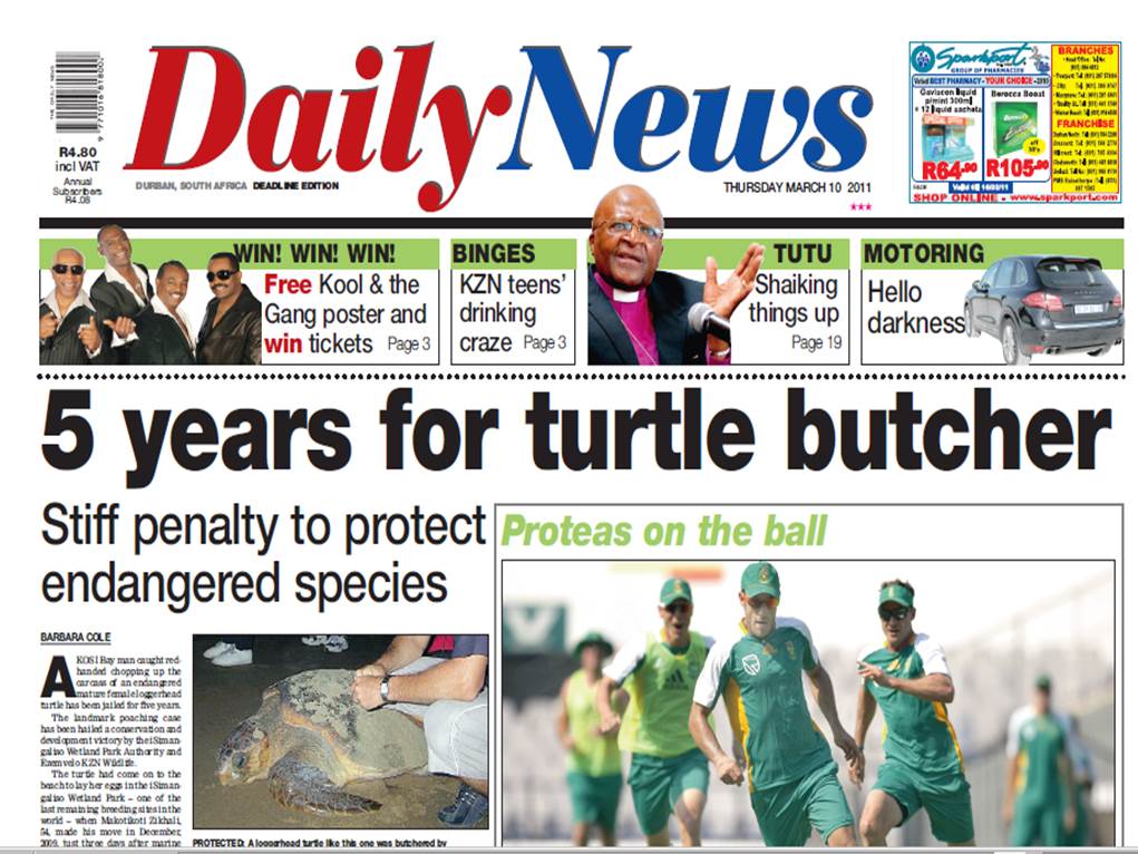 Five years for Turtle Butcher