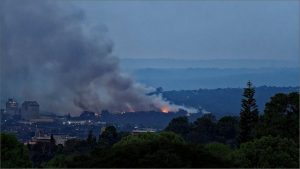 Fire at New England Landfill site iun Pietermaritzburg